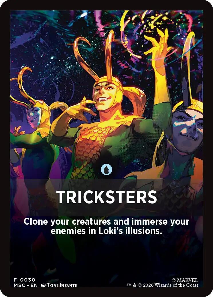 Image for Tricksters Theme Card (Commander: Marvel Super Heroes) (30) (MSC) - Magic: The Gathering