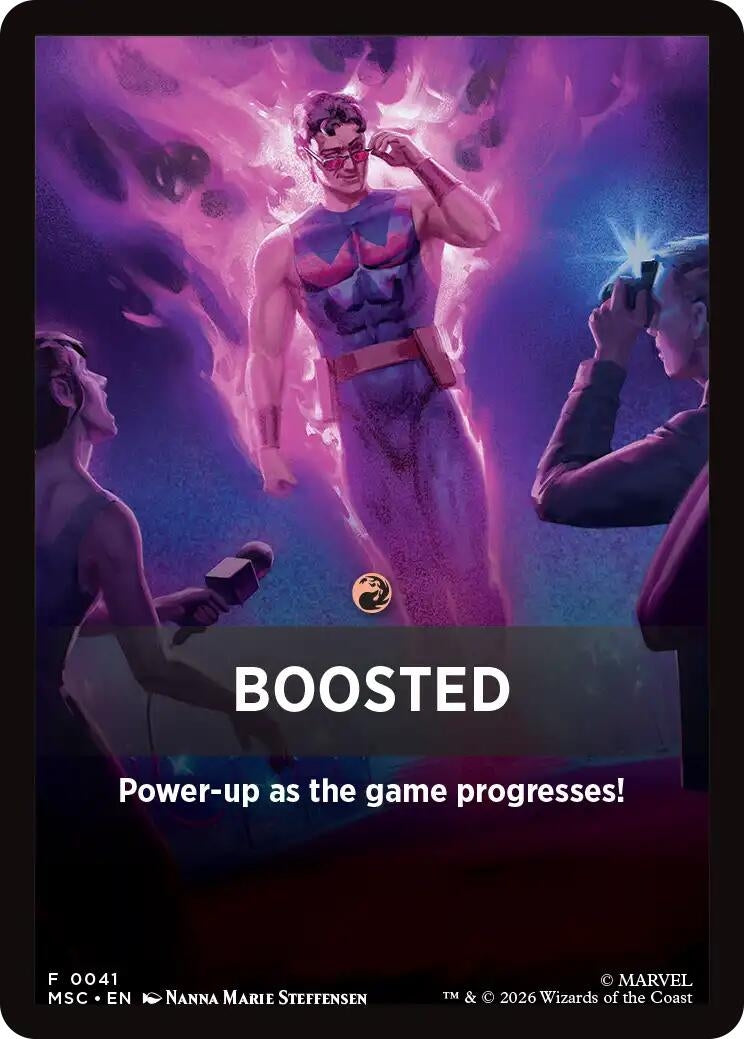 Image for Boosted Theme Card (Commander: Marvel Super Heroes) (41) (MSC) - Magic: The Gathering