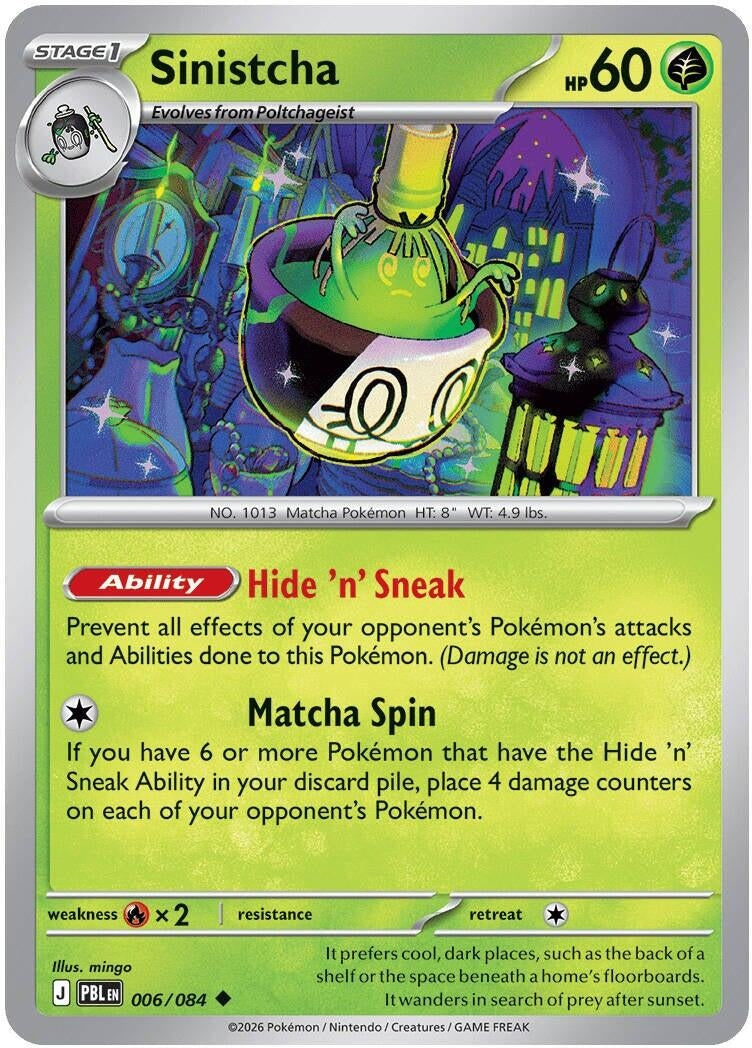 Sinistcha (ME05: Pitch Black) (006/084) (ME05)