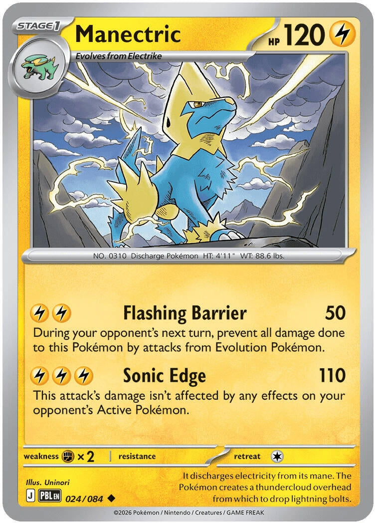Manectric (ME05: Pitch Black) (024/084) (ME05)