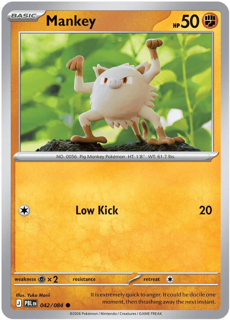 Mankey (ME05: Pitch Black) (042/084) (ME05)