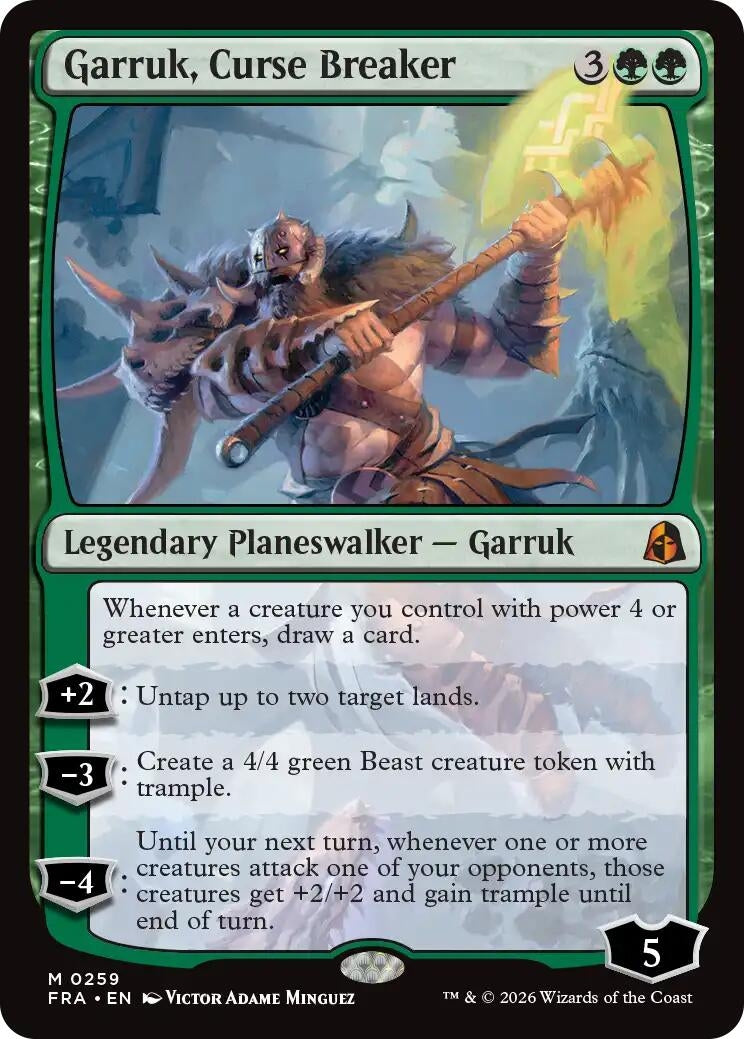 Image for Garruk, Curse Breaker (Reality Fracture) (259) (FRA) - Magic: The Gathering