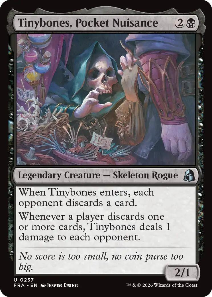 Image for Tinybones, Pocket Nuisance (Reality Fracture) (237) (FRA) - Magic: The Gathering