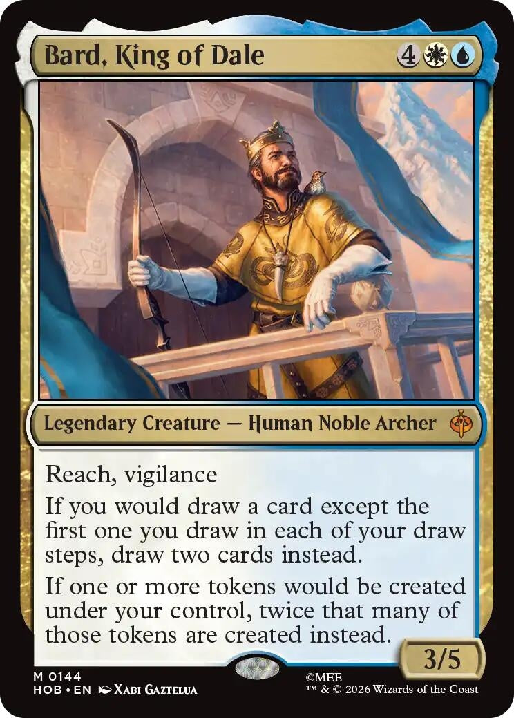 Image for Bard, King of Dale (The Hobbit) (144) (HOB) - Magic: The Gathering
