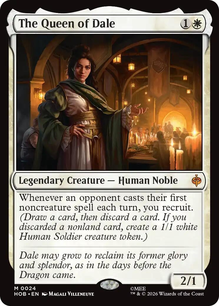 Image for The Queen of Dale (The Hobbit) (24) (HOB) - Magic: The Gathering