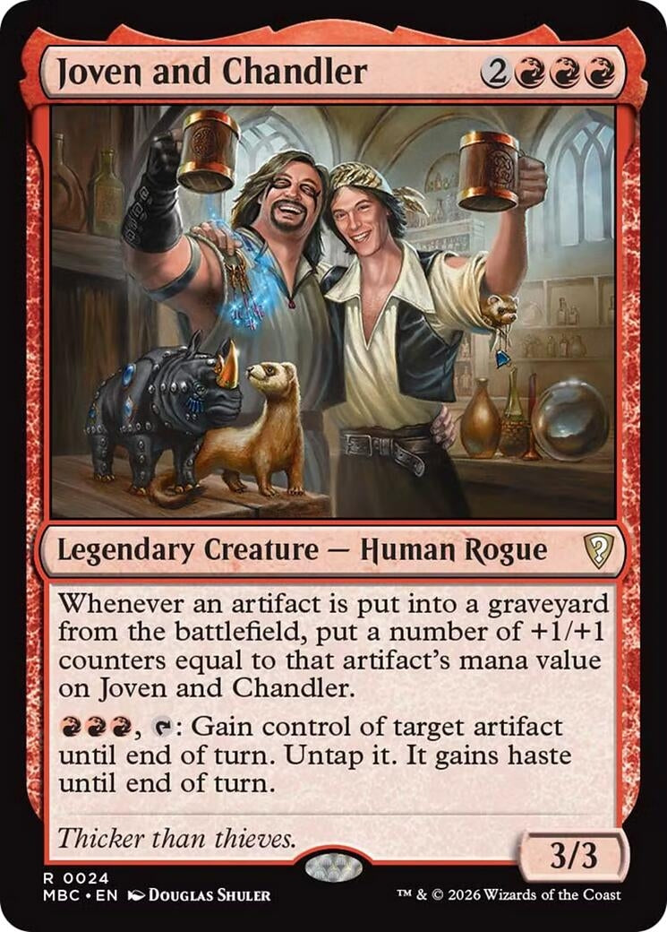 Image for Joven and Chandler (Mystery Booster Commander Edition) (24) (MBC) - Magic: The Gathering