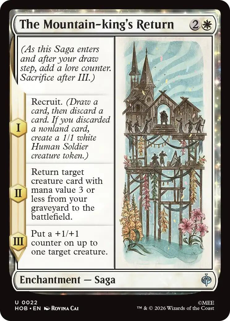 Image for The Mountain-king's Return (The Hobbit) (22) (HOB) - Magic: The Gathering
