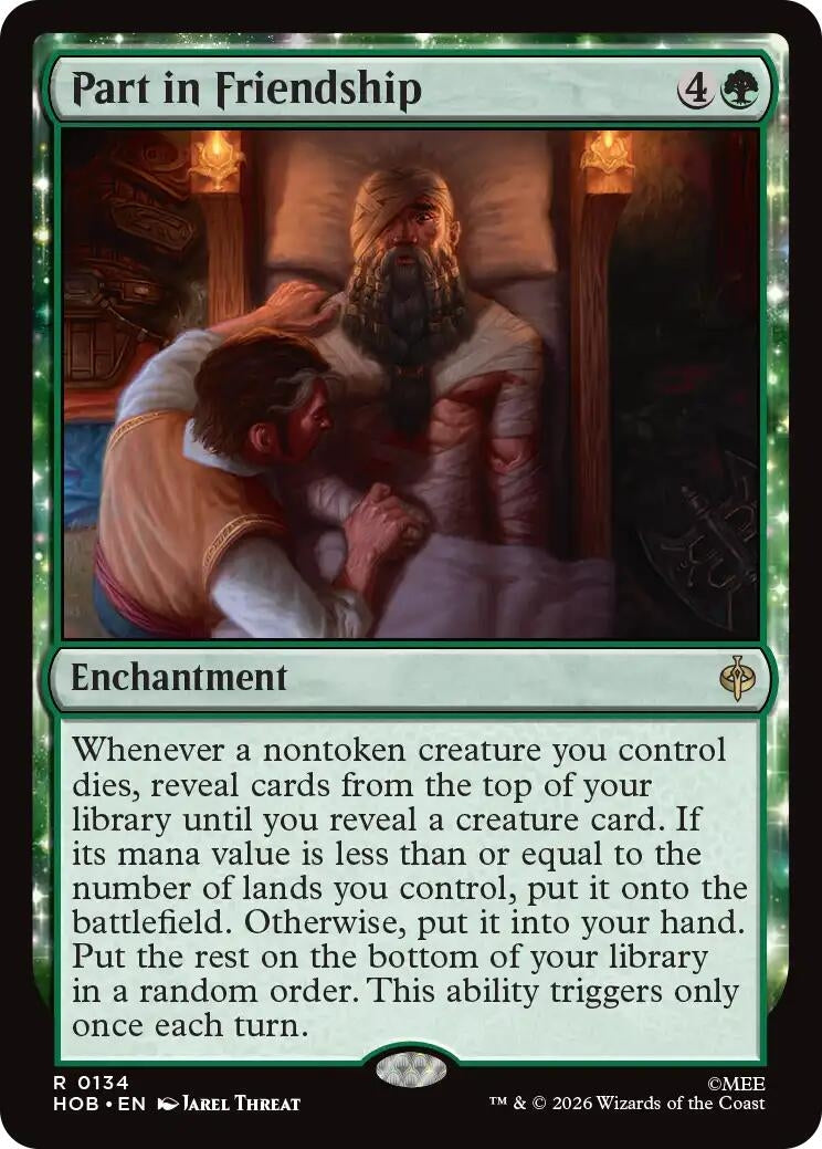 Image for Part in Friendship (The Hobbit) (134) (HOB) - Magic: The Gathering