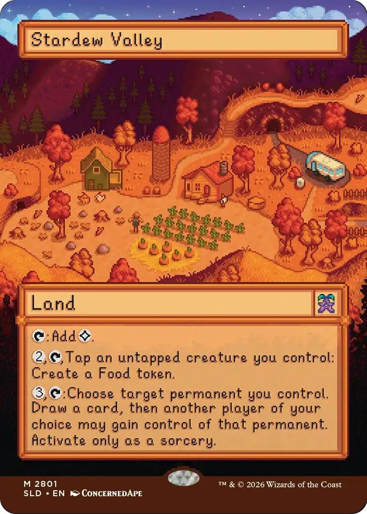 Image for Stardew Valley (Secret Lair Drop Series) (2801) (SLD) - Magic: The Gathering