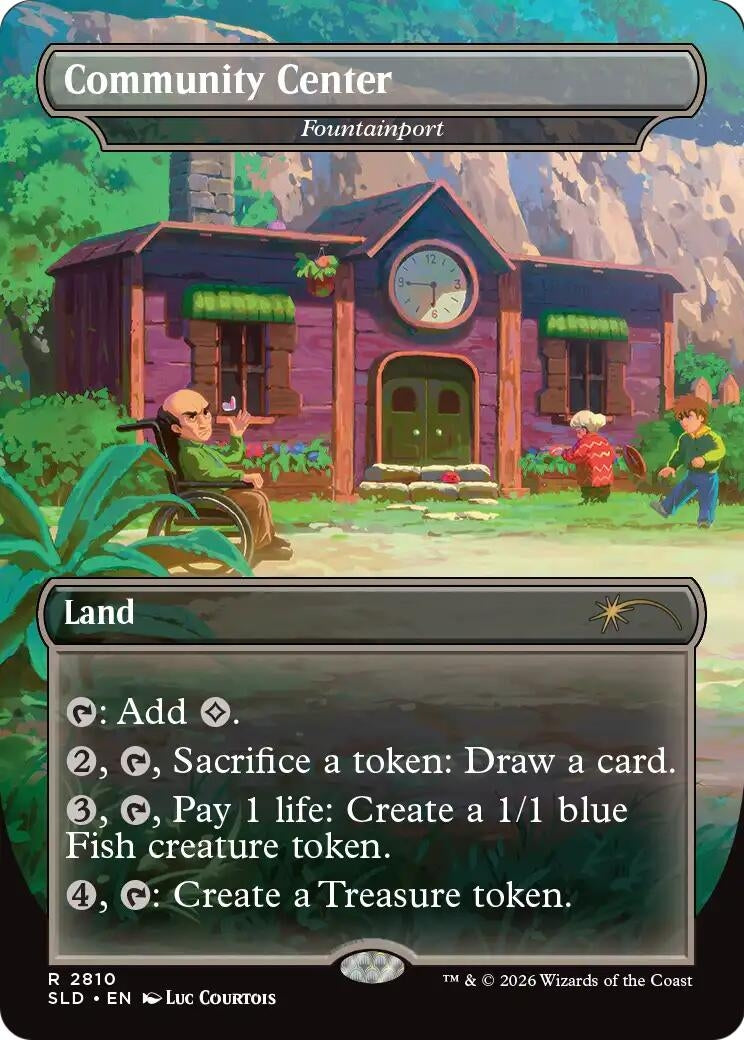 Image for Community Center - Fountainport (Secret Lair Drop Series) (2810) (SLD) - Magic: The Gathering