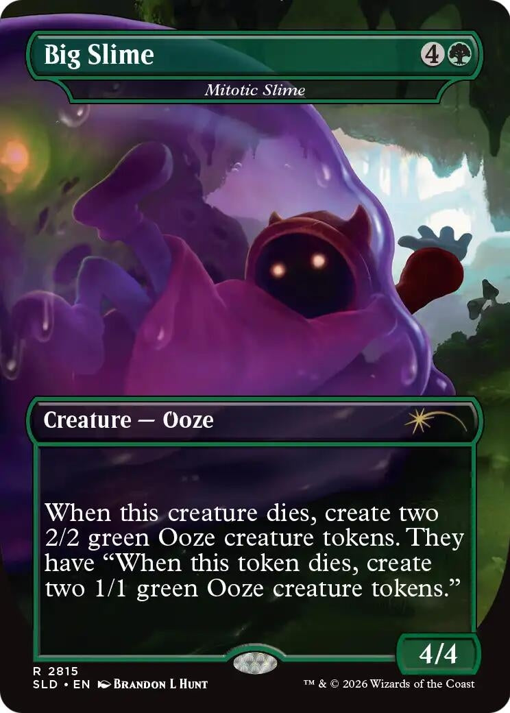 Image for Big Slime - Mitotic Slime (Secret Lair Drop Series) (2815) (SLD) - Magic: The Gathering