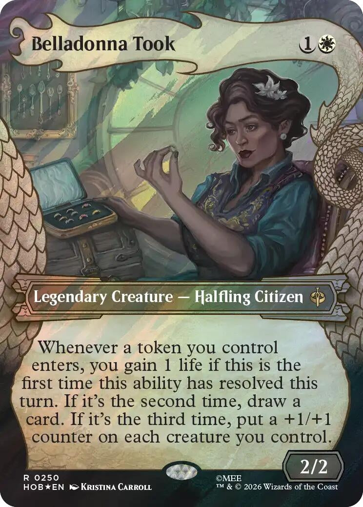 Image for Belladonna Took (Showcase) (Surge Foil) (The Hobbit) (250) (HOB) - Magic: The Gathering