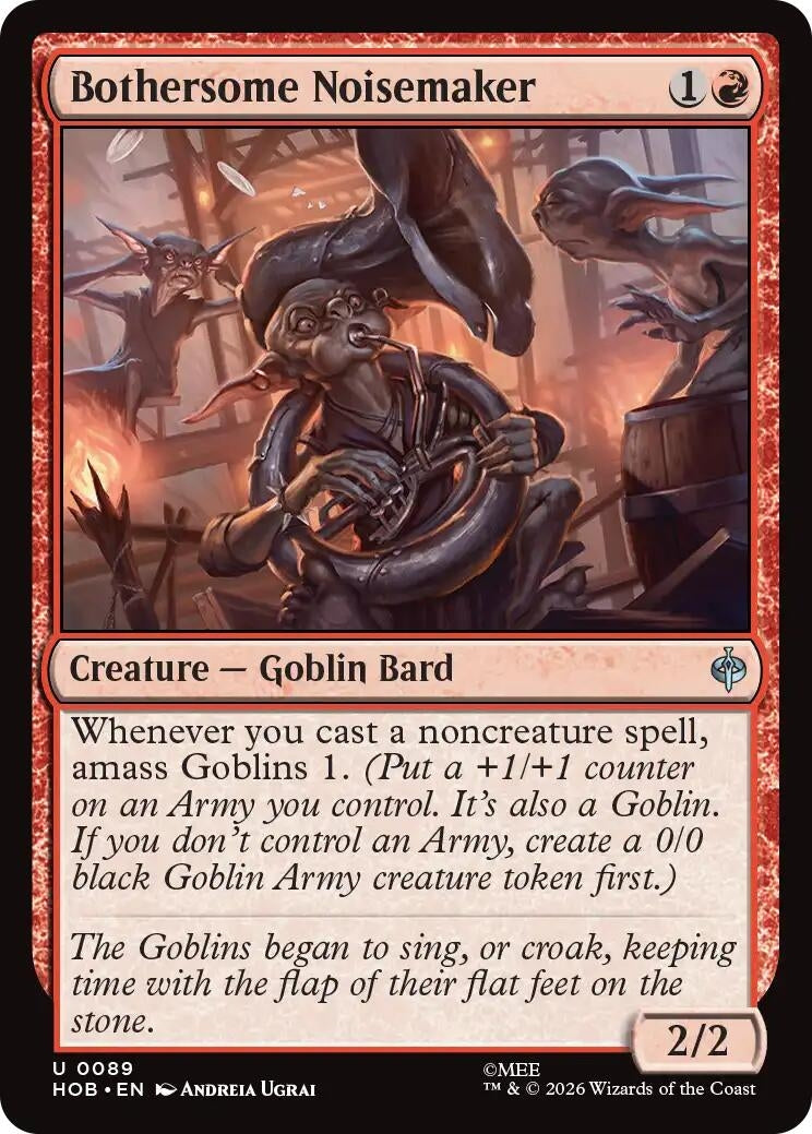 Image for Bothersome Noisemaker (The Hobbit) (89) (HOB) - Magic: The Gathering