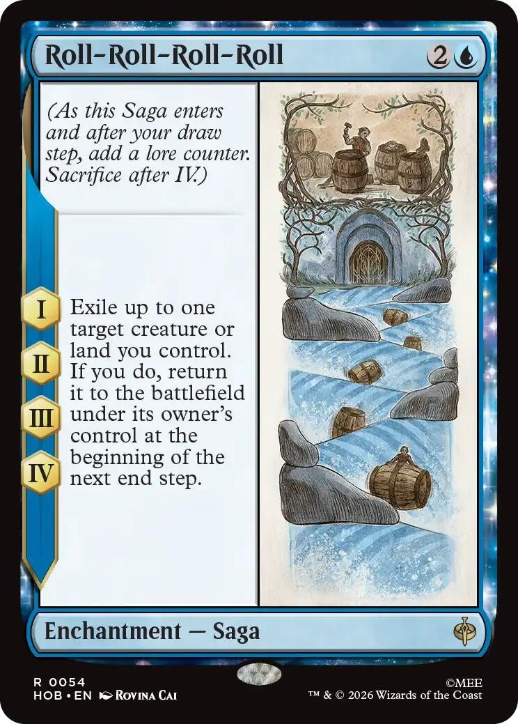 Image for Roll-Roll-Roll-Roll (The Hobbit) (54) (HOB) - Magic: The Gathering