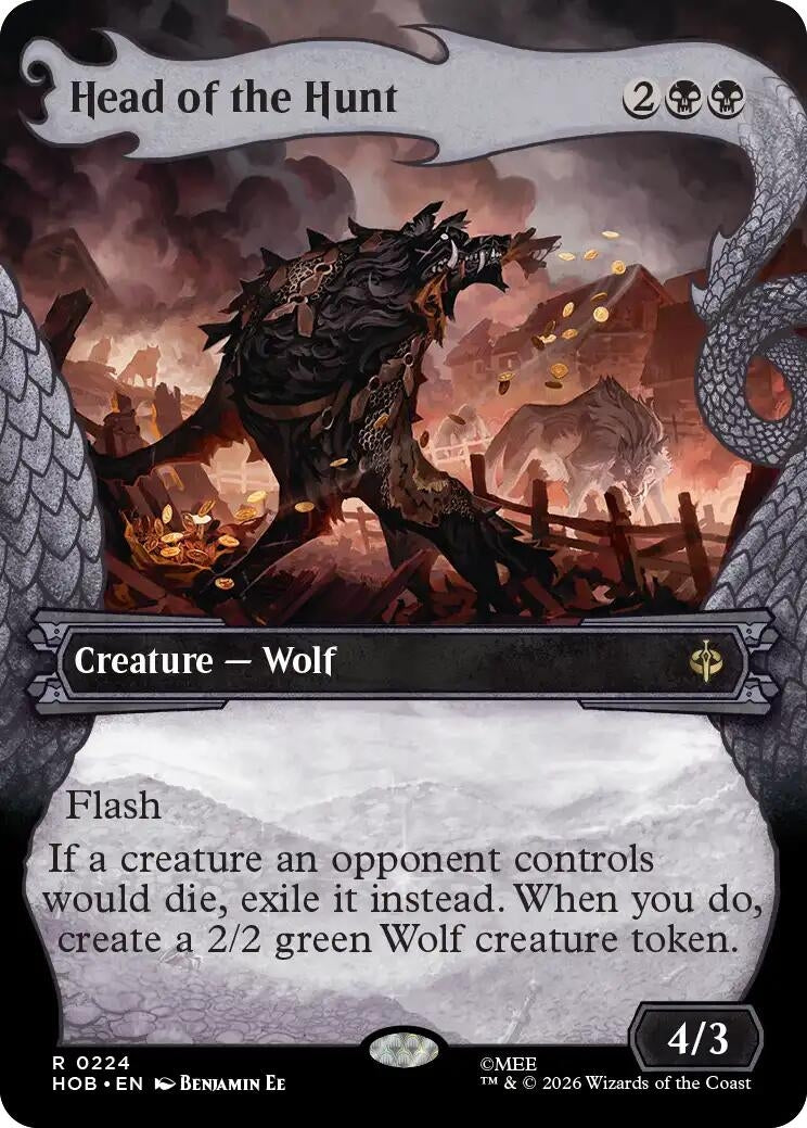 Image for Head of the Hunt (Showcase) (The Hobbit) (224) (HOB) - Magic: The Gathering
