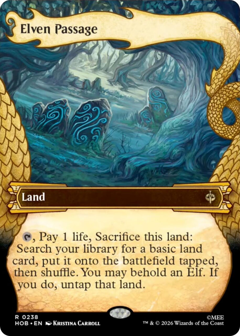 Image for Elven Passage (Showcase) (The Hobbit) (238) (HOB) - Magic: The Gathering