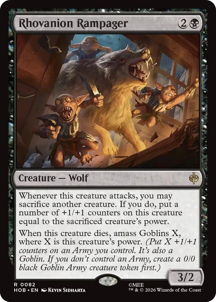 Image for Rhovanion Rampager (The Hobbit) (82) (HOB) - Magic: The Gathering