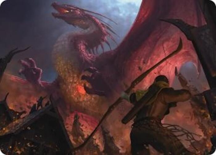Image for Magnificent End Art Card (Art Series: The Hobbit) (5) (ASHOB) - Magic: The Gathering