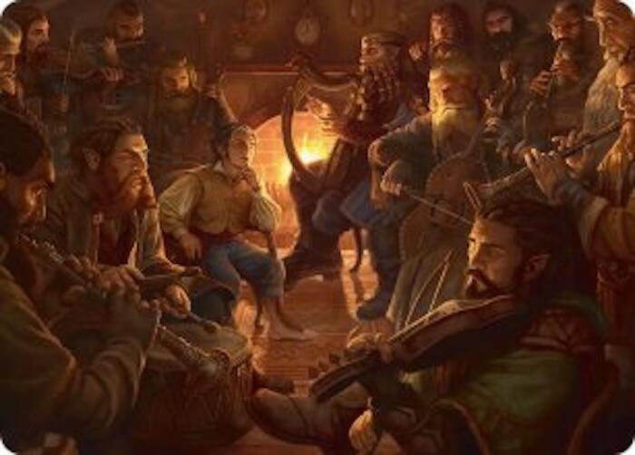 Image for An Unexpected Party Art Card (Art Series: The Hobbit) (6) (ASHOB) - Magic: The Gathering