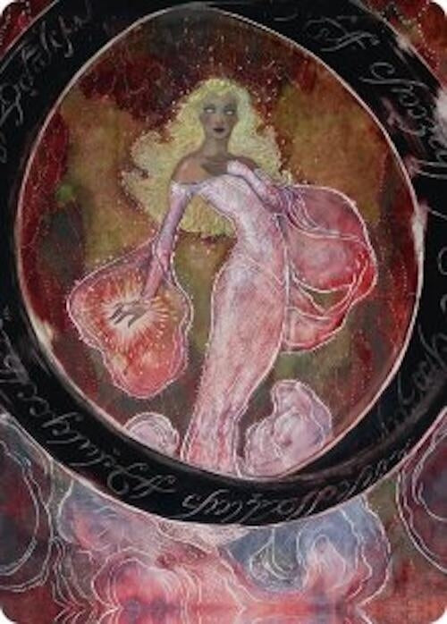 Image for Galadriel's Dismissal Art Card (Art Series: The Hobbit) (29) (ASHOB) - Magic: The Gathering