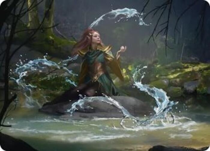 Image for Mirkwood Meditator Art Card (Art Series: The Hobbit) (10) (ASHOB) - Magic: The Gathering