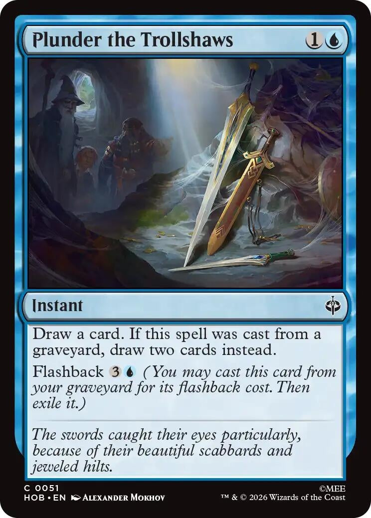 Image for Plunder the Trollshaws (The Hobbit) (51) (HOB) - Magic: The Gathering