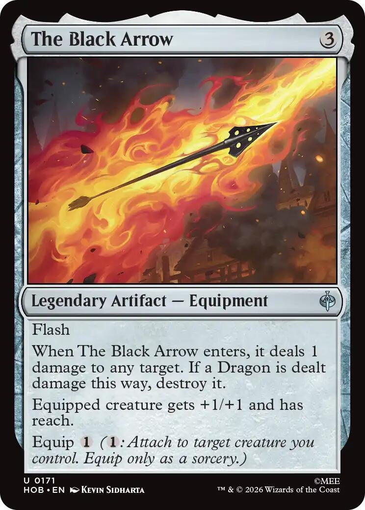 Image for The Black Arrow (The Hobbit) (171) (HOB) - Magic: The Gathering