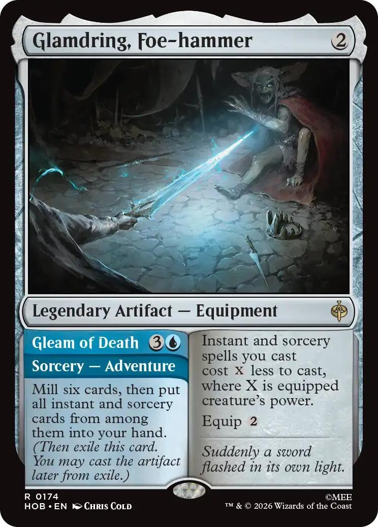 Image for Glamdring, Foe-hammer (The Hobbit) (174) (HOB) - Magic: The Gathering