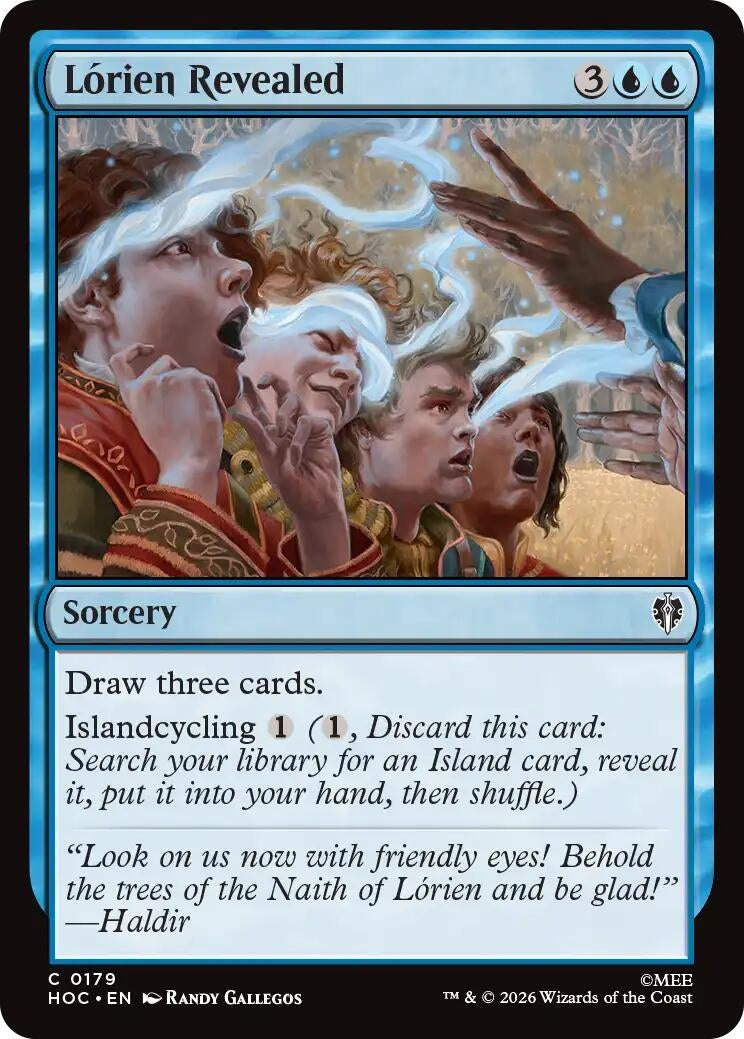 Image for Lorien Revealed (The Hobbit: Eternal-Legal) (179) (HOC) - Magic: The Gathering