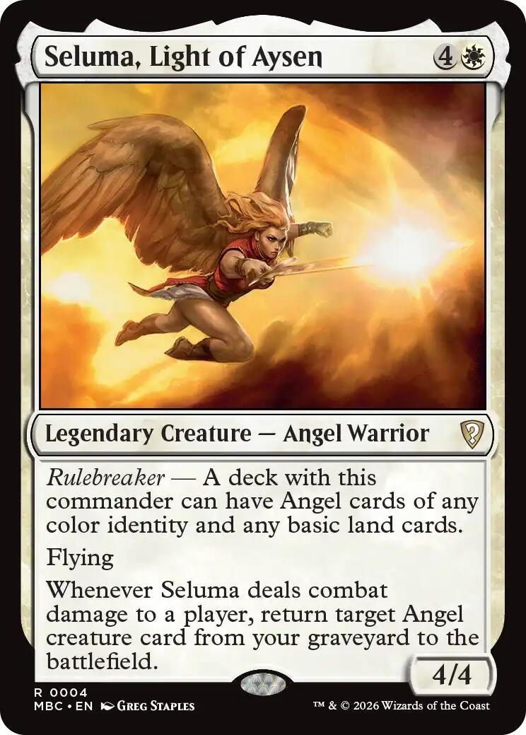 Image for Seluma, Light of Aysen (Mystery Booster Commander Edition) (4) (MBC) - Magic: The Gathering