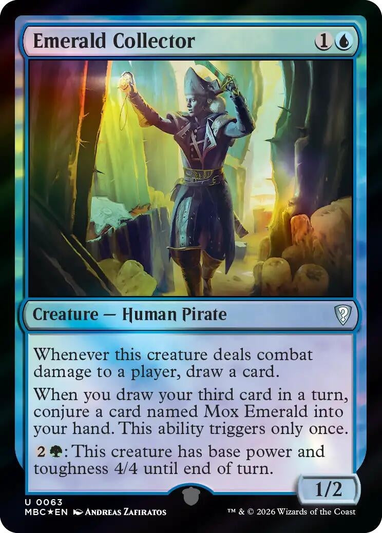 Image for Emerald Collector (Mystery Booster Commander Edition) (63) (MBC) - Magic: The Gathering