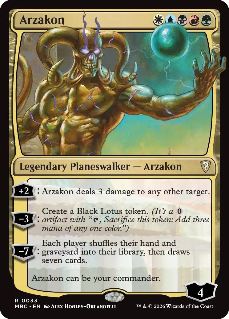Image for Arzakon (Mystery Booster Commander Edition) (33) (MBC) - Magic: The Gathering