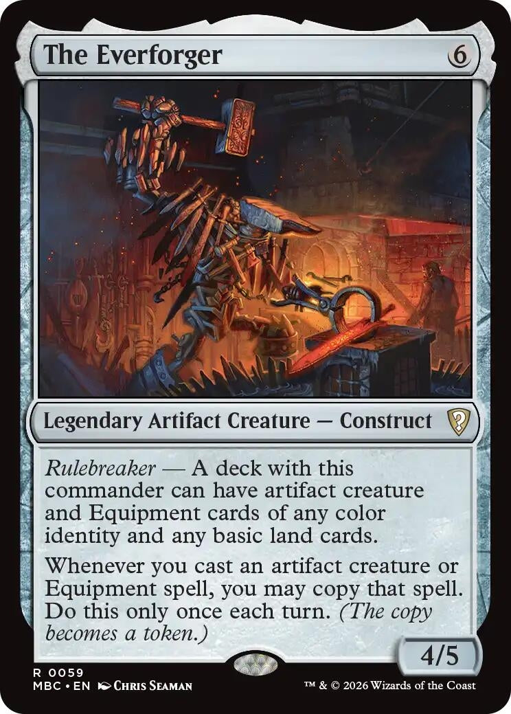 Image for The Everforger (Mystery Booster Commander Edition) (59) (MBC) - Magic: The Gathering