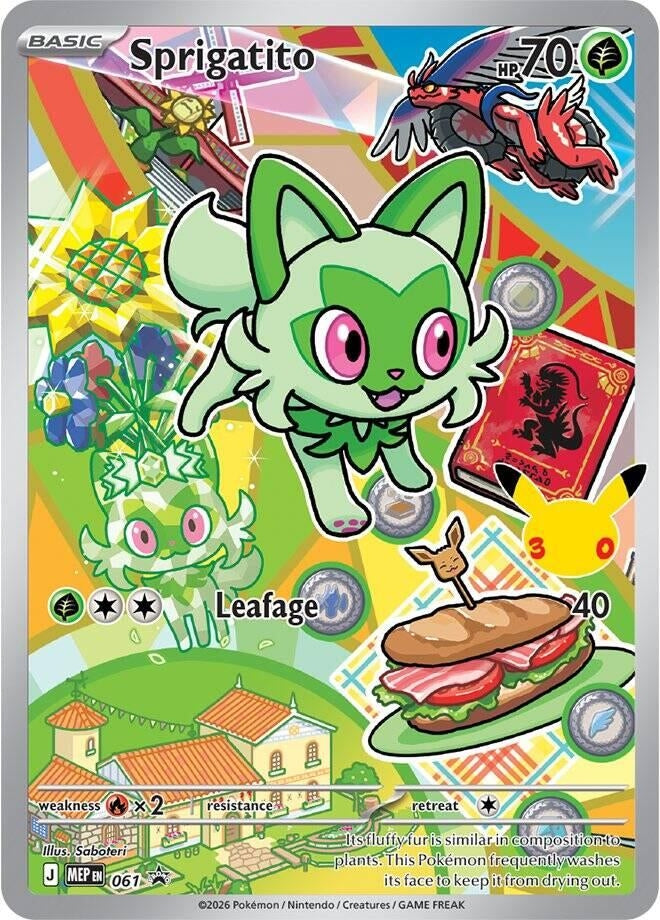 Image for Sprigatito - 061 (First Partner Collection 2026) (061) - Pokemon