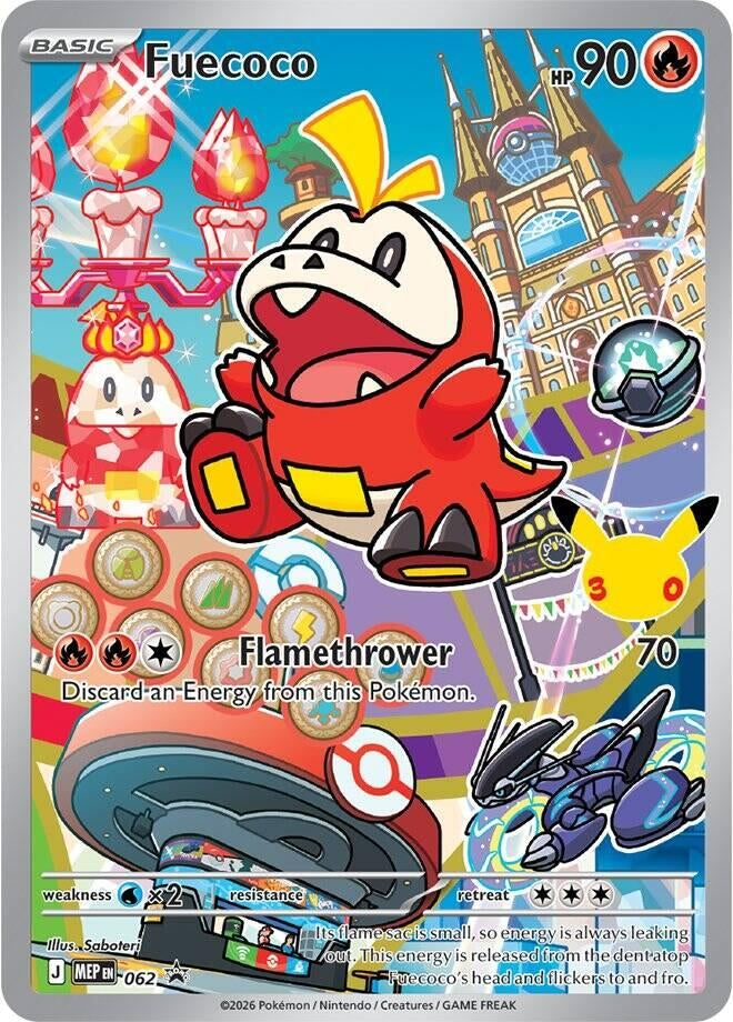 Image for Fuecoco - 062 (First Partner Collection 2026) (062) - Pokemon