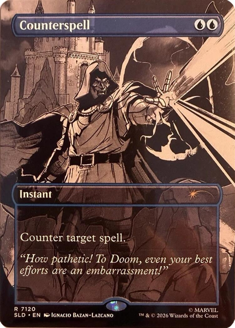 Image for Counterspell (7120) (Secret Lair Drop Series) (7120) (SLD) - Magic: The Gathering