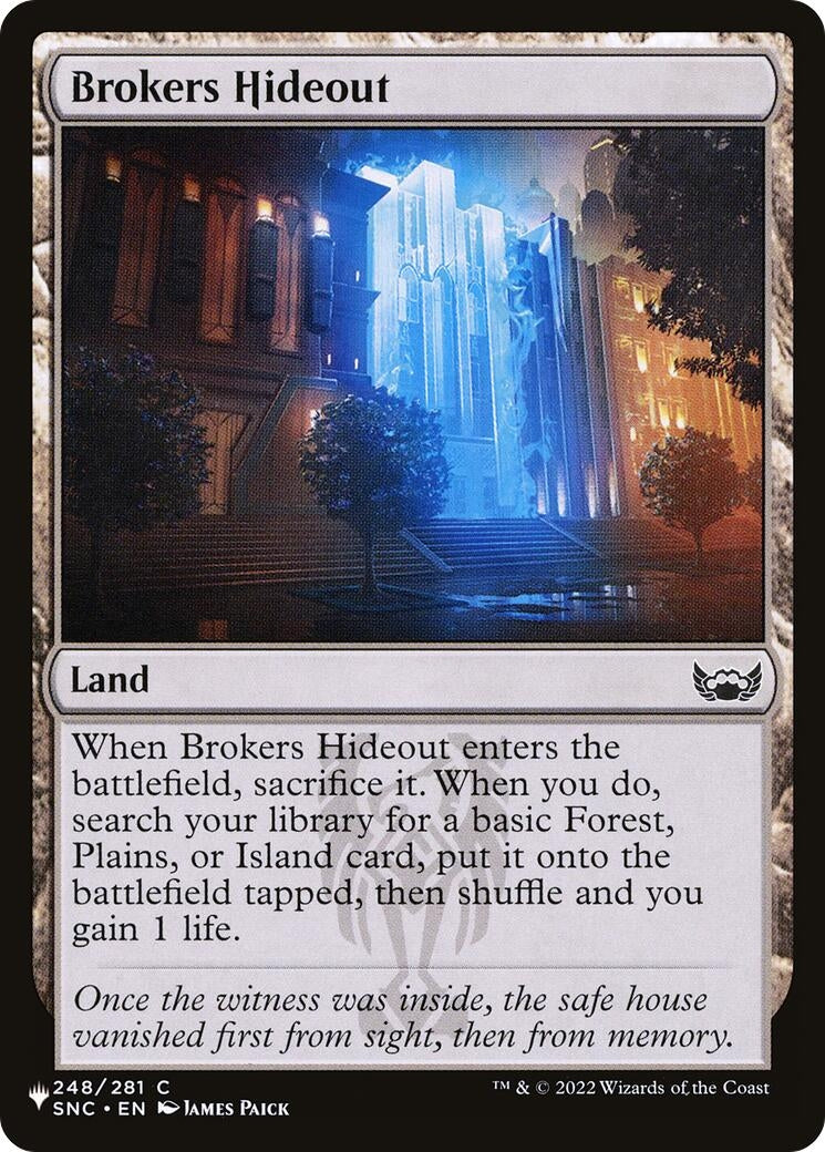 Image for Brokers Hideout (The List Reprints) (248) (LIST) - Magic: The Gathering