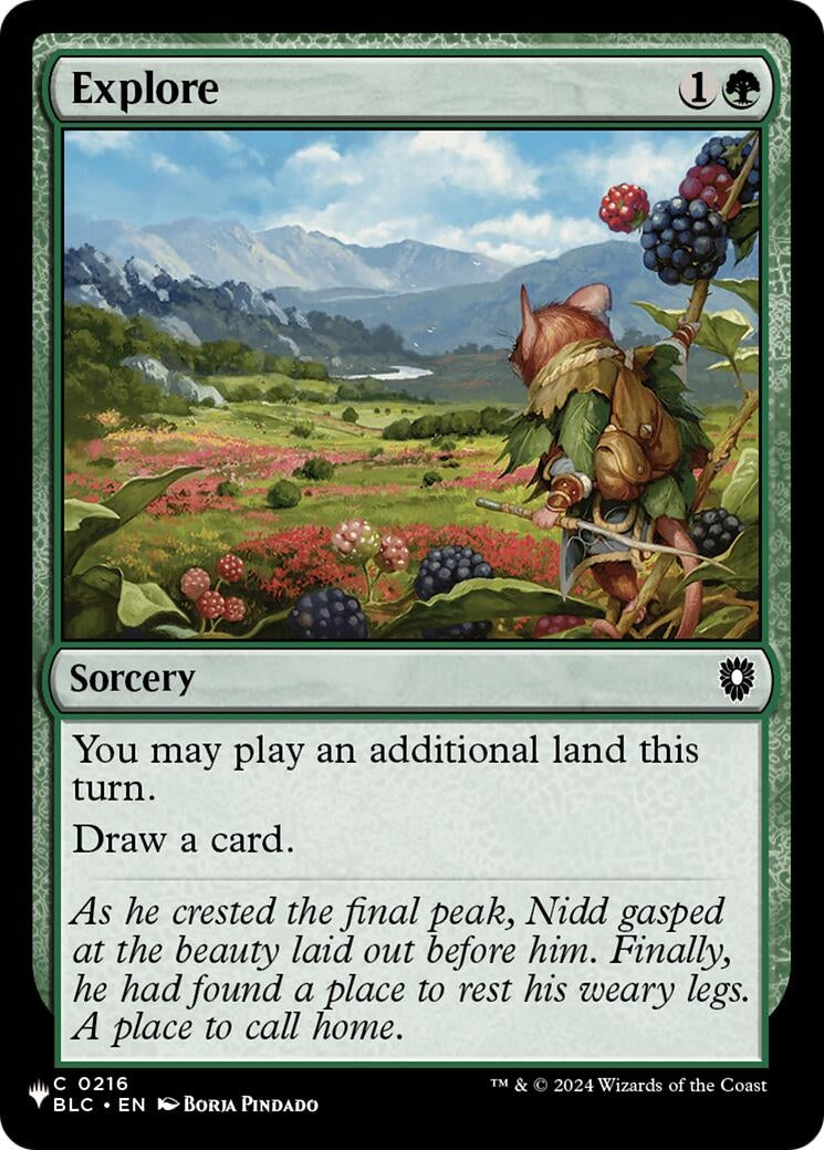 Image for Explore (BLC) (The List Reprints) (216) (LIST) - Magic: The Gathering