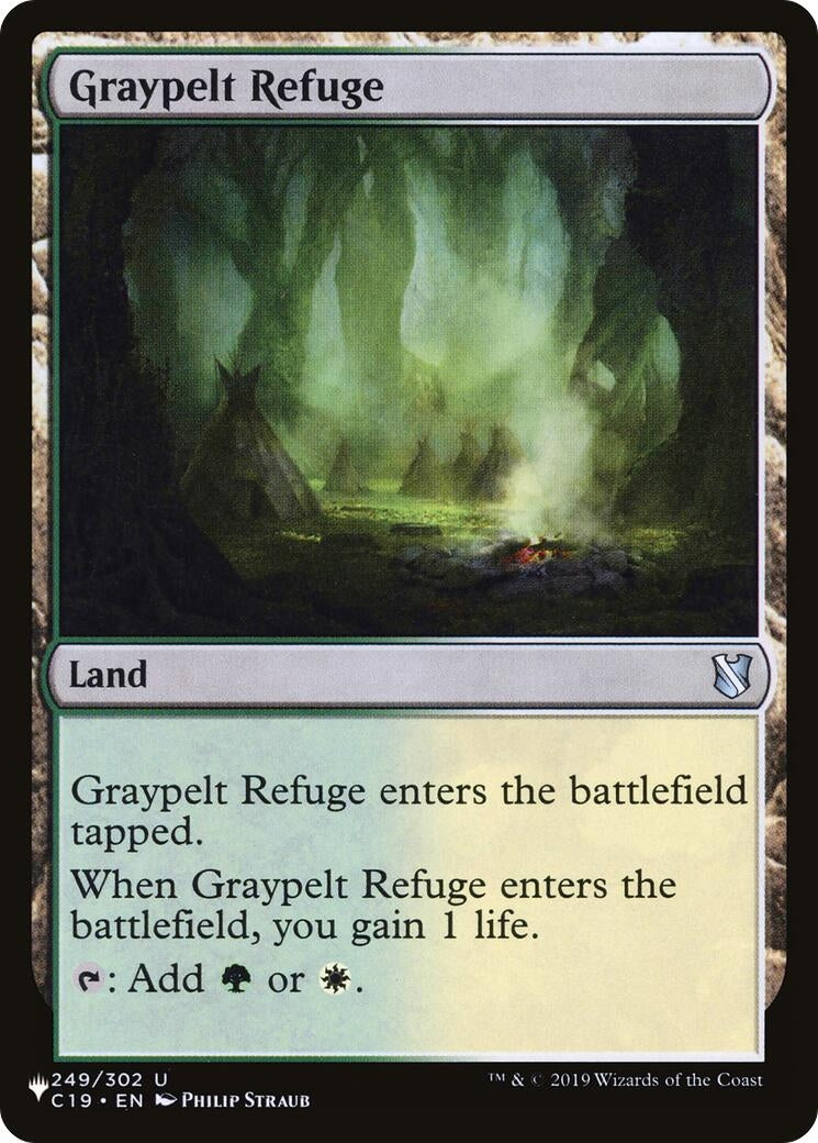 Image for Graypelt Refuge (C19) (The List Reprints) (249) (LIST) - Magic: The Gathering