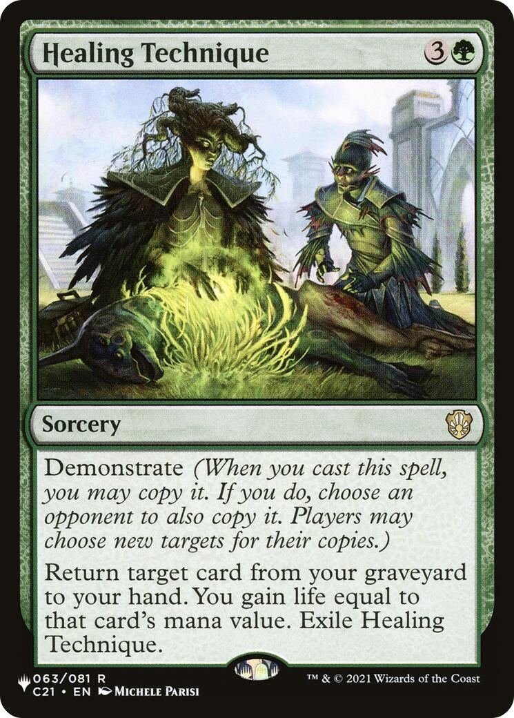 Image for Healing Technique (The List Reprints) (63) (LIST) - Magic: The Gathering