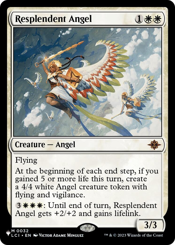 Image for Resplendent Angel (The List Reprints) (32) (LIST) - Magic: The Gathering