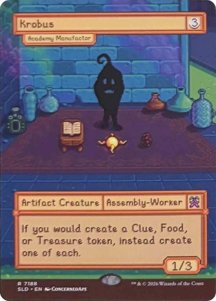 Image for Krobus - Academy Manufactor (Secret Lair Drop Series) (7188) (SLD) - Magic: The Gathering