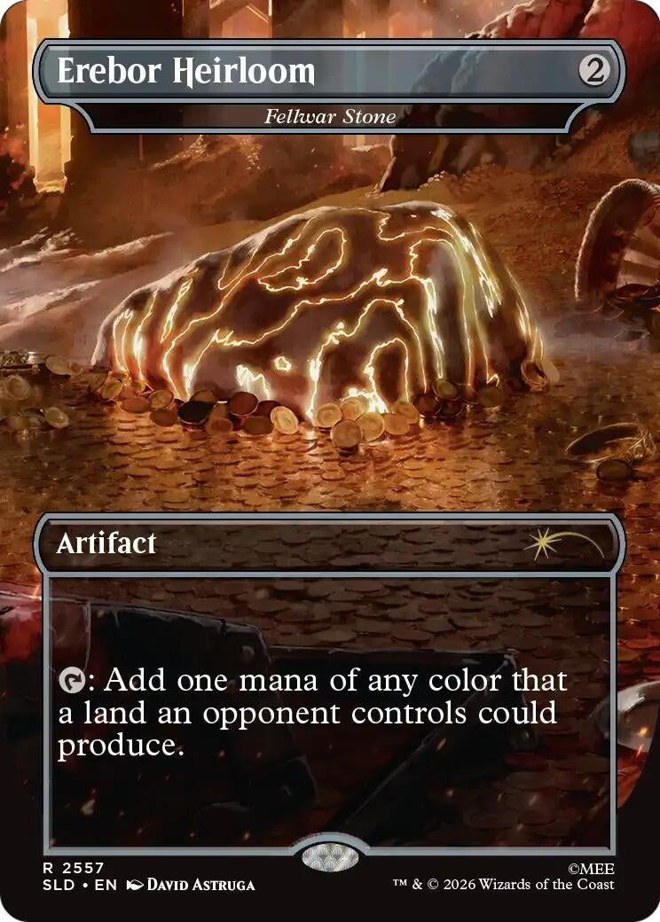 Image for Erebor Heirloom - Fellwar Stone (Secret Lair Drop Series) (2557) (SLD) - Magic: The Gathering