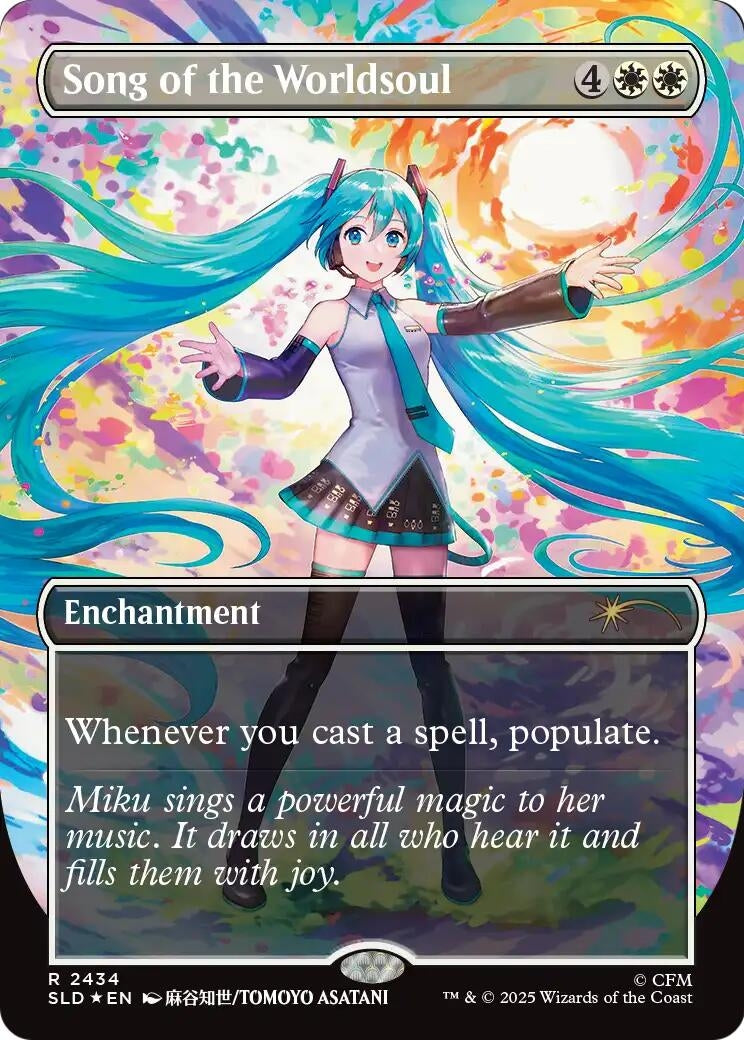Image for Song of the Worldsoul (Secret Lair Drop Series) (2434) (SLD) - Magic: The Gathering