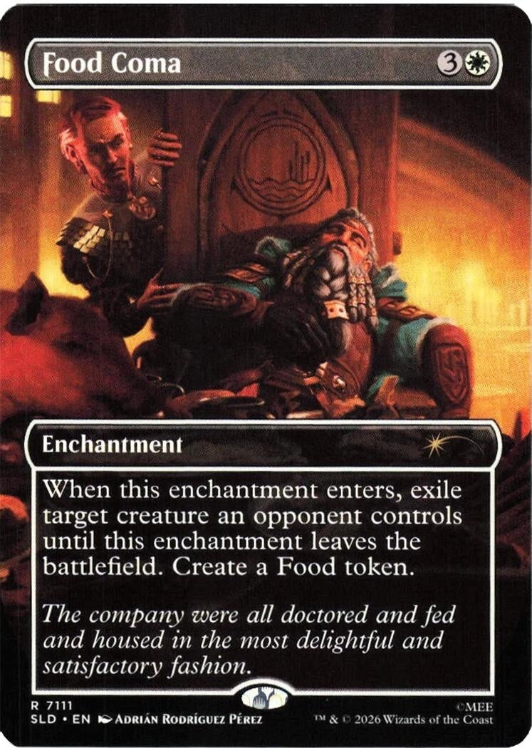Image for Food Coma (Secret Lair Drop Series) (7111) (SLD) - Magic: The Gathering