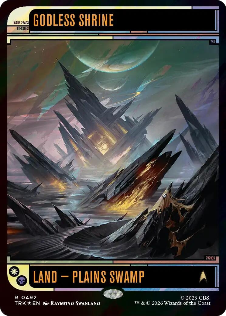 Image for Godless Shrine (Surge Foil) (Star Trek) (492) (TRK) - Magic: The Gathering