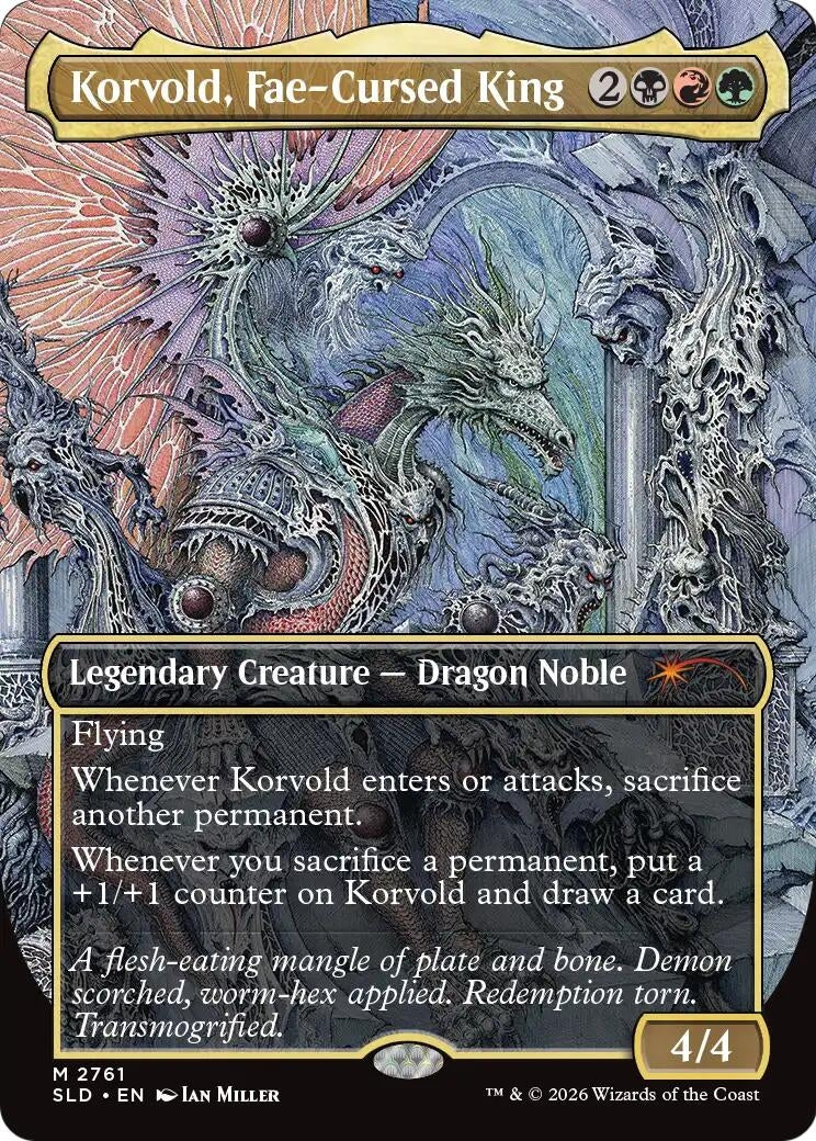 Image for Korvold, Fae-Cursed King (2761) (Secret Lair Drop Series) (2761) (SLD) - Magic: The Gathering