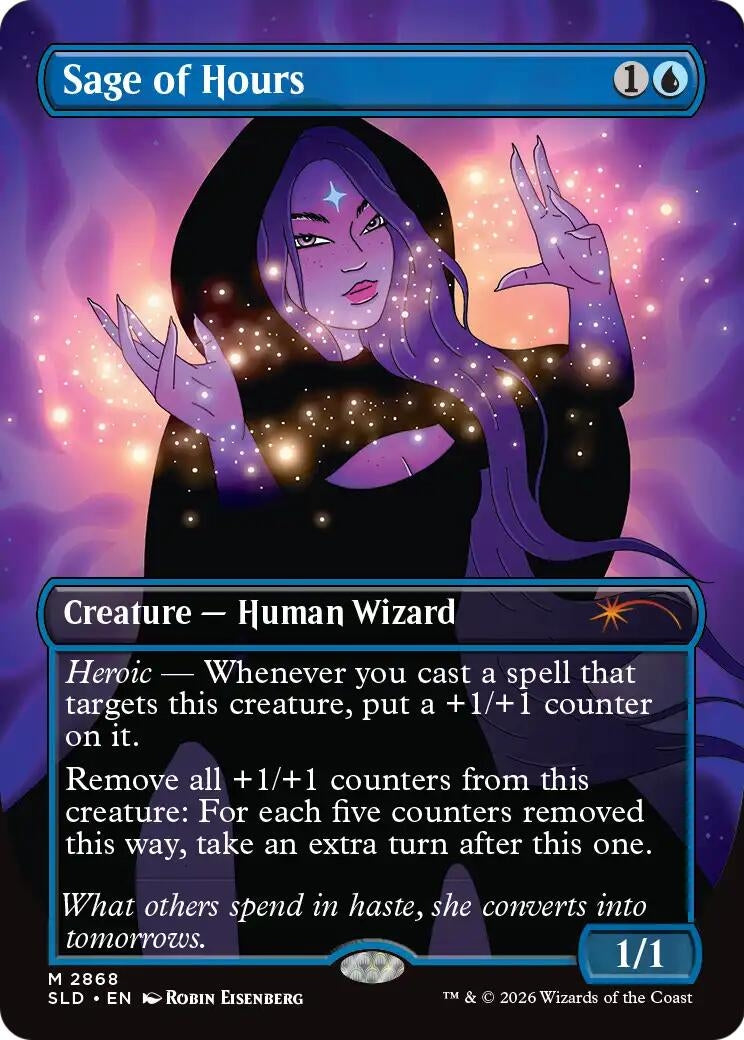 Image for Sage of Hours (Secret Lair Drop Series) (2868) (SLD) - Magic: The Gathering