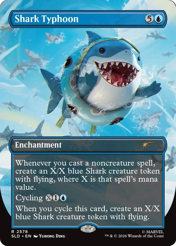 Image for Shark Typhoon (Secret Lair Drop Series) (2578) (SLD) - Magic: The Gathering