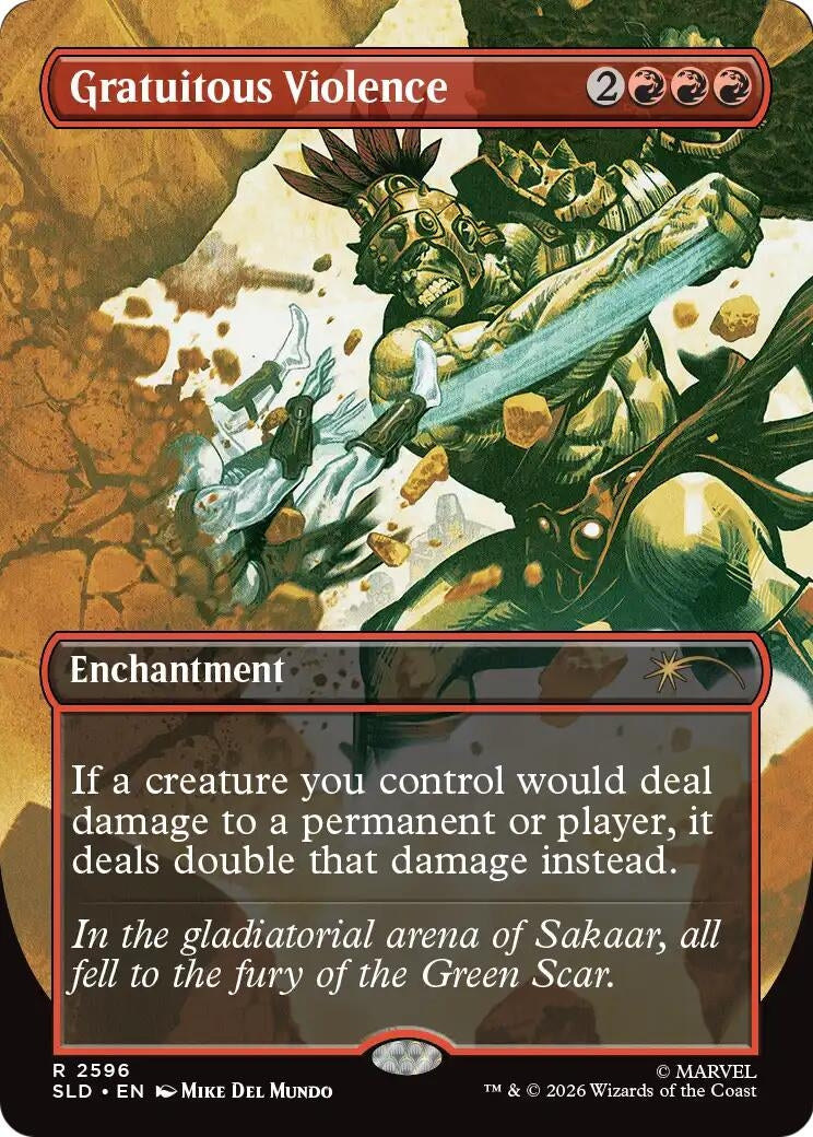 Image for Gratuitous Violence (Secret Lair Drop Series) (2596) (SLD) - Magic: The Gathering